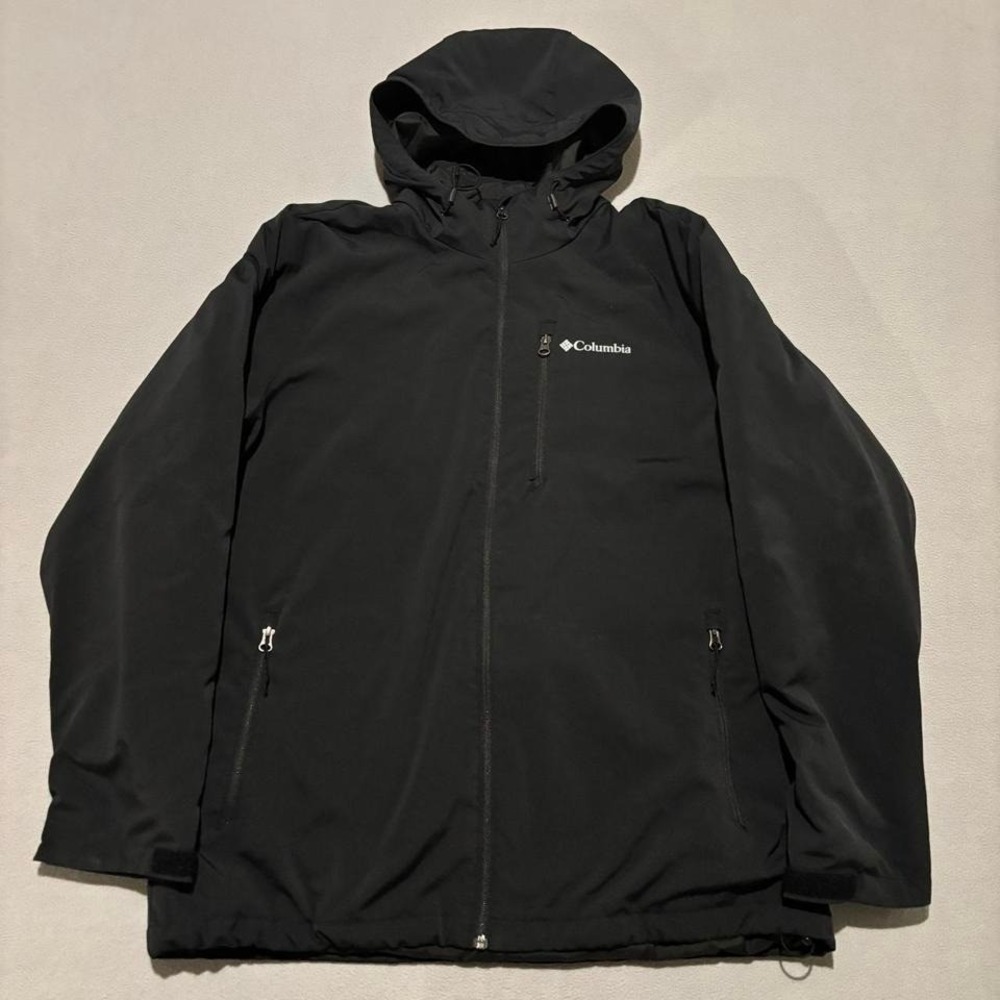 Columbia Men's Ascender Water-Resistant Softshell Jacket Large Black Outdoor